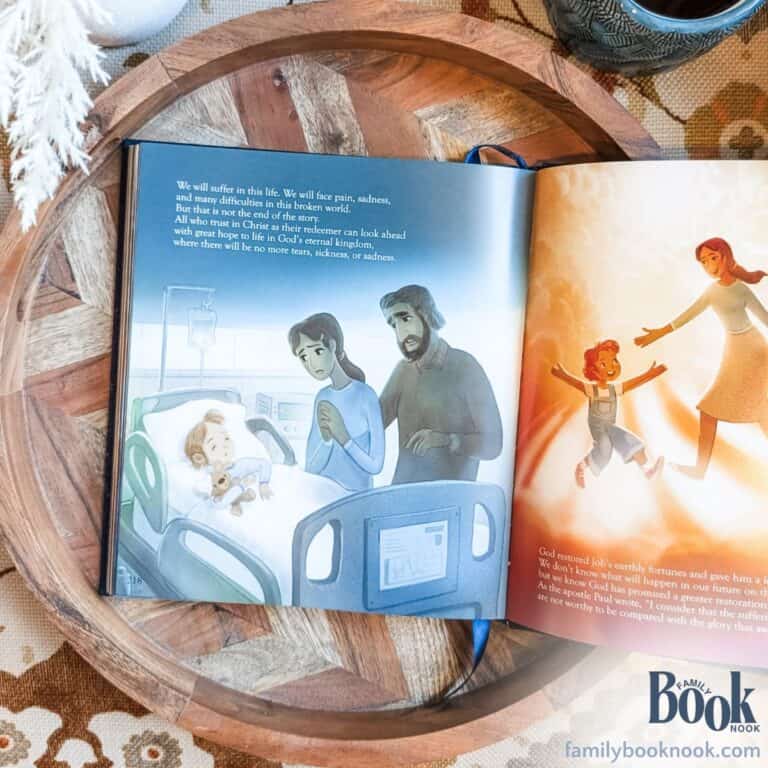 Sample page from the Bible storybook "The Wisdom of God"